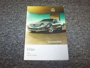 Mercedes E Class 2010 User Manual